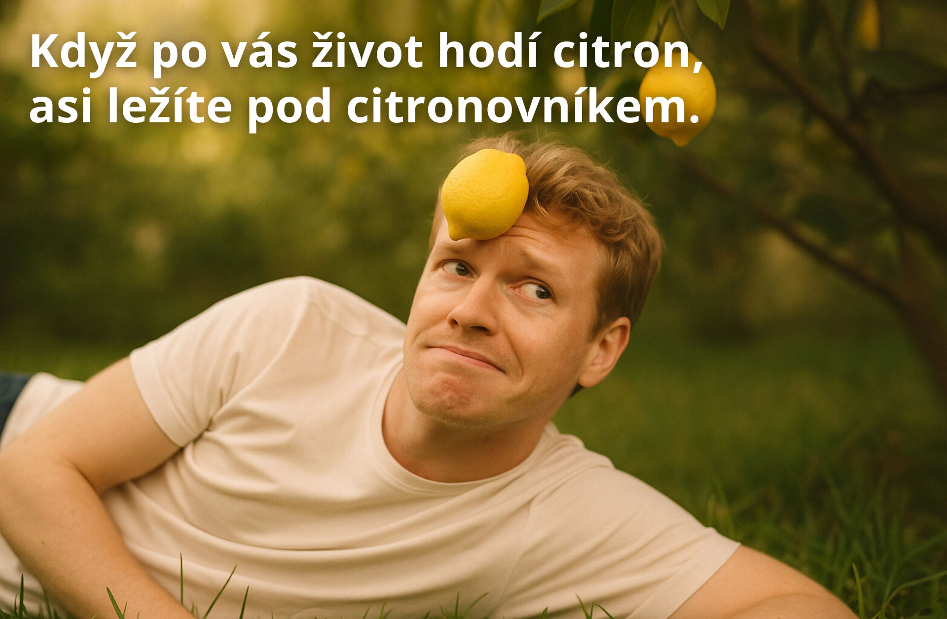 Citrony život Portidea Den blbec
