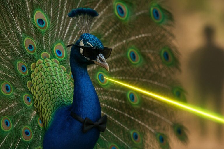 Paví ocas oka laser Zajímavosti Portidea