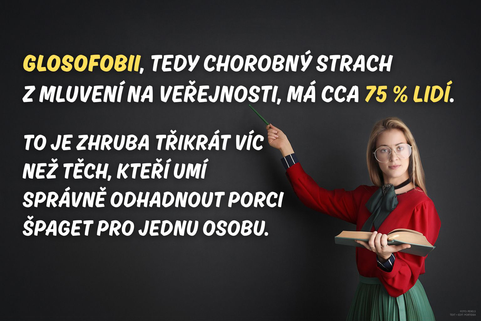 Jak mluvit na veřejnosti tipy Portidea