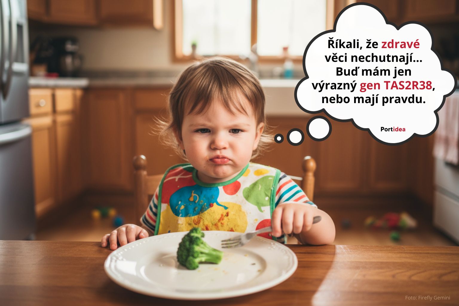 Portidea proč nám zdravé jídlo nechutná
