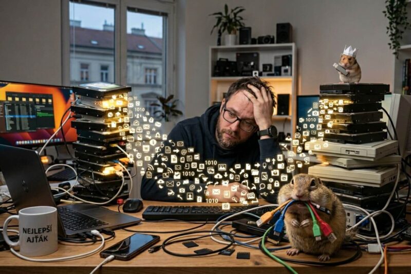 Digitální křečkování a nepořádek