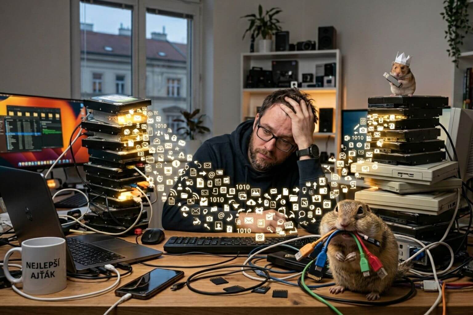 Digitální křečkování a nepořádek