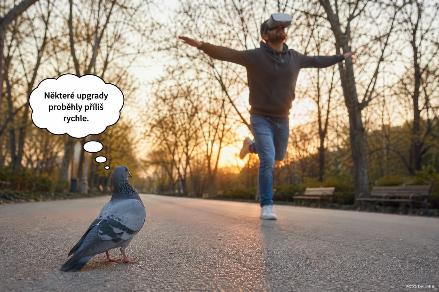 Mohou mít lide křídla a létat?